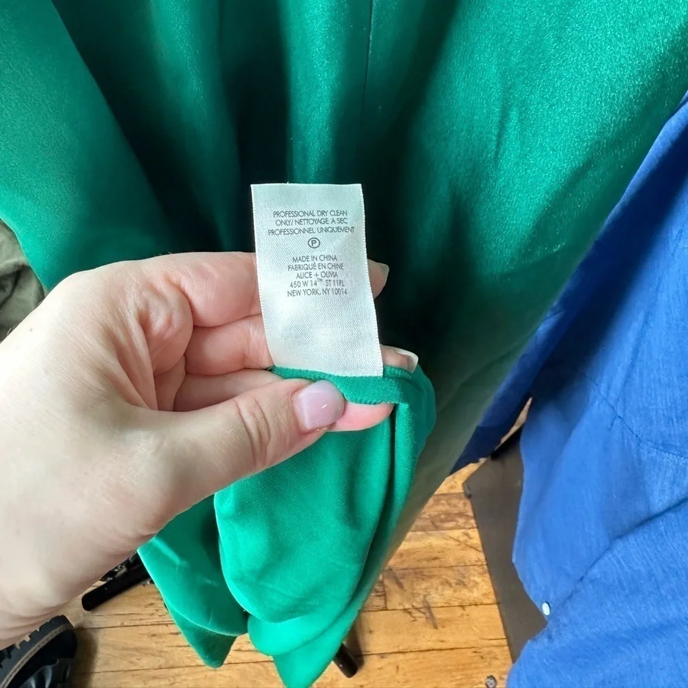 NWT Alice + Olivia Davida Midi Dress